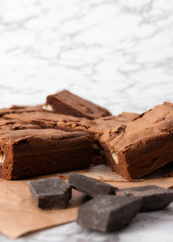 Brownie con queso crema (individual)